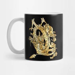 Gold Dragon 02 Mug